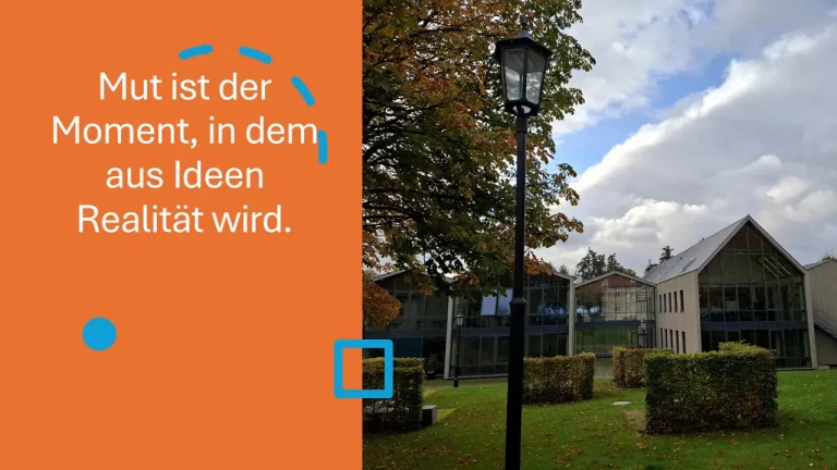 Bildung neu denken: heißt mutig sein. Foto: Schulgebäude