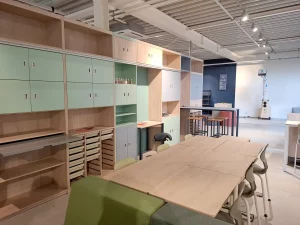 Startchancen Programm – Räume richtig nutzen. Bild: moderner Schulraum